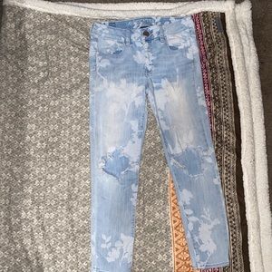 American eagle cropped pants